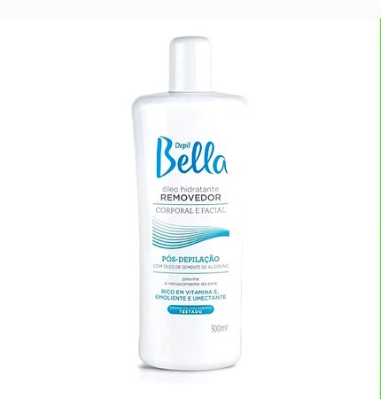 Óleo Hidratante Removedor Algodão Depil Bella - 300ml