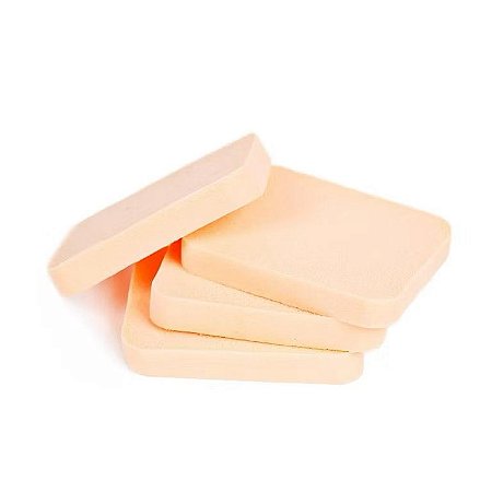 Esponjinha de treino - 04 unidades (retangular)