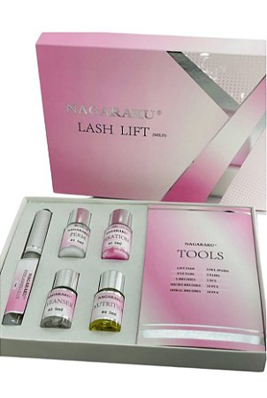Lash Lifting - Kit Nagaraku - Permanente de Cílios - Caixa Rosa