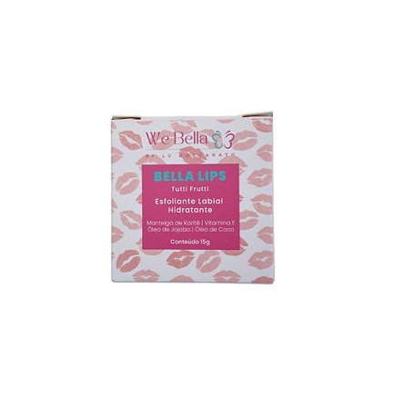 Bella Lips Esfoliante Labial We Bella - 15g