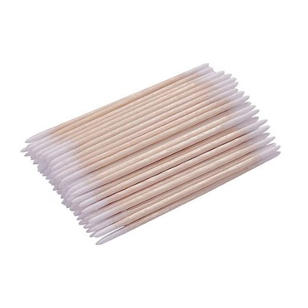 Palito com Algodão ponta dupla - pct. 100un.