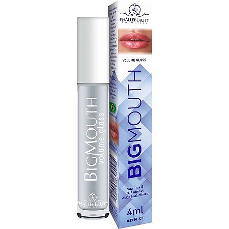 Hidratante Gloss Labial Volume - Big Mouth - Phallebeauty - 4ml