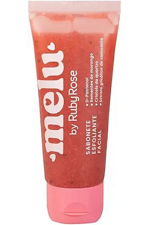 Sabonete Esfoliante Facial - Melu - Morango - 75g