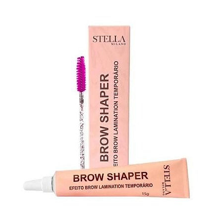 Brow Shaper - Efeito brow lamination temporário - Stella Milano - 15g