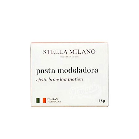 Pasta Modeladora - Efeito Brow Lamination - Stella Milano - 15g