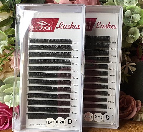 Cílios Fadvan Ellipse Flat -  0,20C