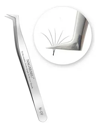 Pinça Nagaraku Volume Russo - N-09 - Metal