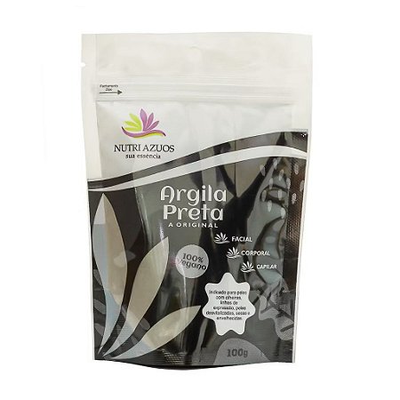 Argila Preta Facial/Corporal - 100g