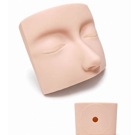 Rosto de Silicone para Treinamento