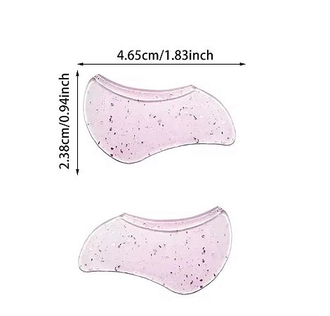 Molde asa coreano anatômico para lash lifting - 1 par