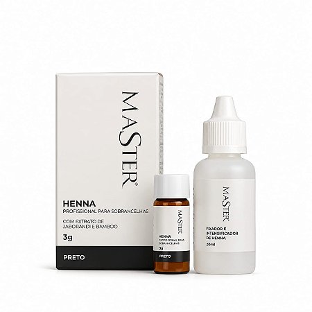 Kit Henna para Sobrancelha Master 3,0g