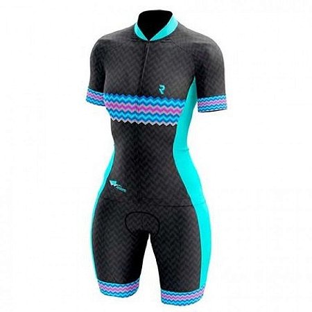 Macaquinho Ciclismo Bike Mtb Speed Refactor Wave Azul
