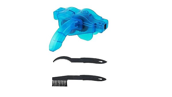 Kit Para Limpeza Corrente Bicicleta Bike Mtb Speed 3pçs