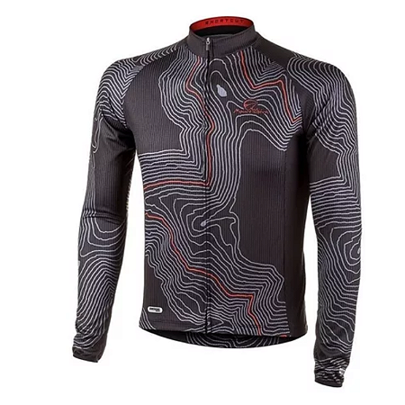Camisa Ciclismo Manga Longa Short Cut Masculina Mauro Ribeiro