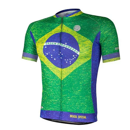Camisa Ciclismo Mtb Speed Brasil Special Masc Mauro Ribeiro