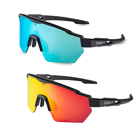 Óculos Esportivo Bike Corrida Beach Tennis 3 Lentes Atrio Original