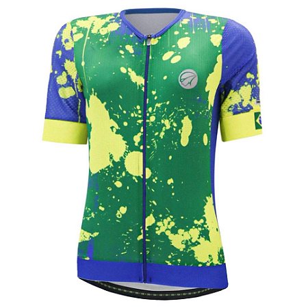 Camisa Ciclismo Mtb Speed Feminina Brasil Mauro Ribeiro