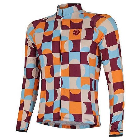 Camisa Ciclismo Bike Unequal Manga Longa Masc Mauro Ribeiro