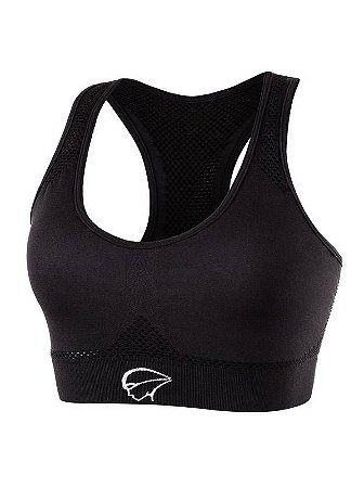 New Top Black Esportivo Ciclismo Feminino Mauro Ribeiro