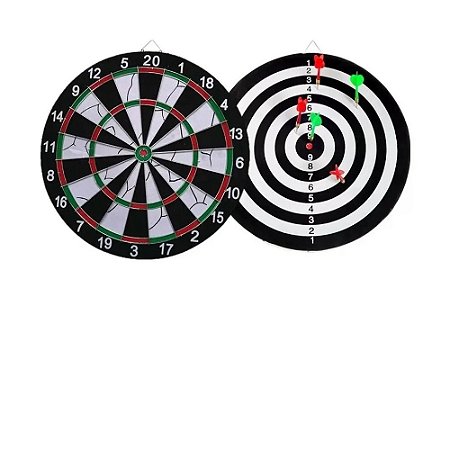 Jogo de Dardos Veludo 42cm Diâmetro Para Adultos