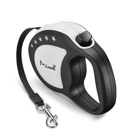 Guia Retrátil P/ Cães Mimo Runner Emborrachada 5mt Até 20kg