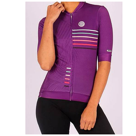 Camisa Ciclismo Premium Feminina Vibrant Mauro Ribeiro