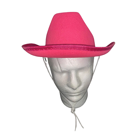 Chapéu Country Ana Castela Festa Junina Infantil Adulto Pink