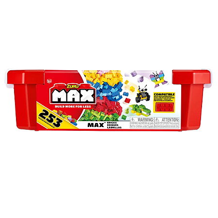 Conjunto De Blocos De Construção Max Candide 253 blocos Compatível Lego
