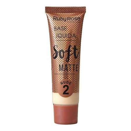 Base Liquida Soft Matte Nude 2 Ruby Rose