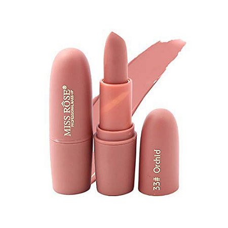 Batom Matte Miss Rose Cor 33 Orchid