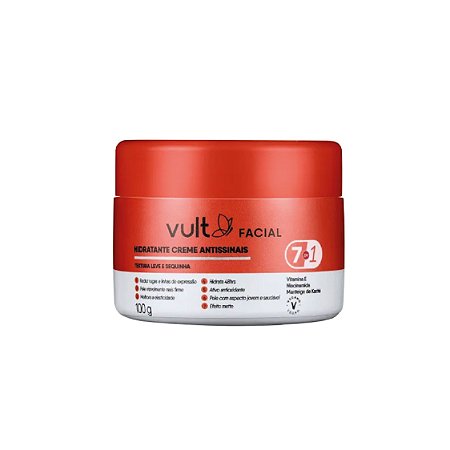 Vult Care Antissinais - Creme Hidratante Facial 100g