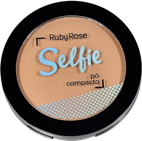 Pó Compacto Selfie Bege Natural PC 05 Ruby Rose