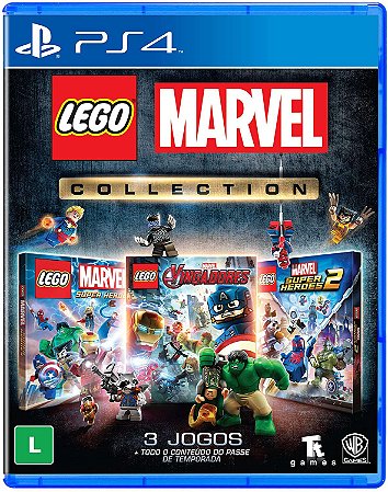 Jogo LEGO Marvel Collection - PS4 - Gameplay jogos - Jogos de Playstation e  XBox