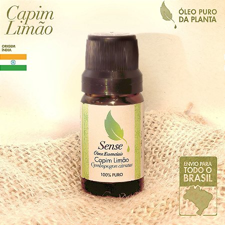 Óleo Essencial de Capim Limão (10ml)