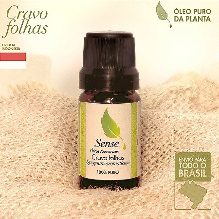 Óleo Essencial de Cravo folhas (10ml)