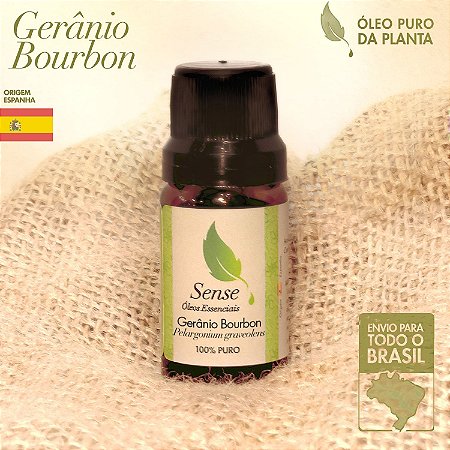 Óleo Essencial de Gerânio Bourbon (10ml)