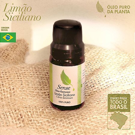 Óleo Essencial de Limão Siciliano (10ml)