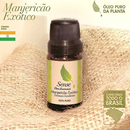 Óleo Essencial de Manjericão Exótico (10ml)