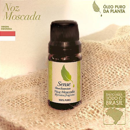 Óleo Essencial de Noz Moscada (10ml)