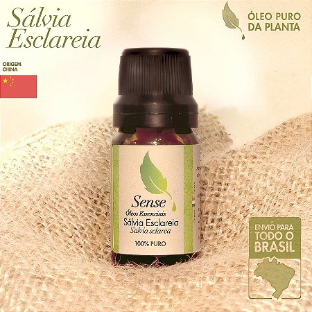 Óleo Essencial de Sálvia Esclareia (10ml)