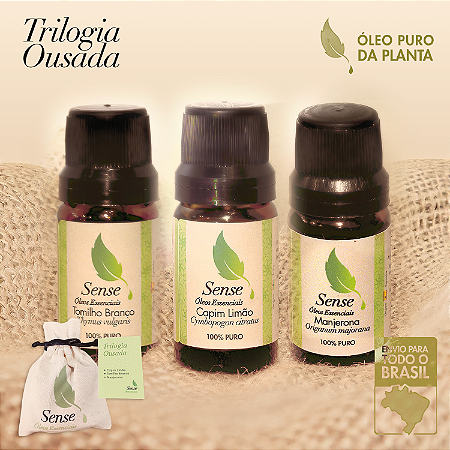 TRILOGIA de Óleos Essenciais – Ousada (30ml)