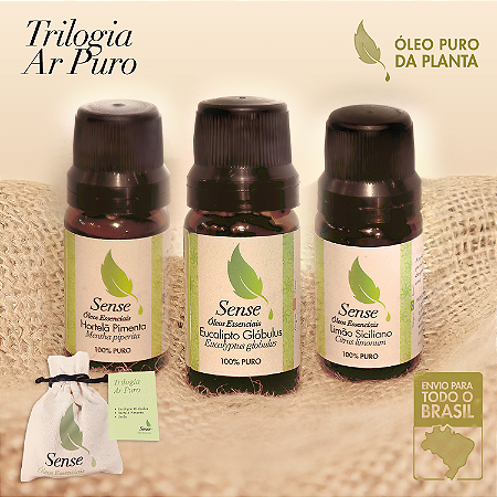 TRILOGIA de Óleos Essenciais – Ar Puro (30ml)