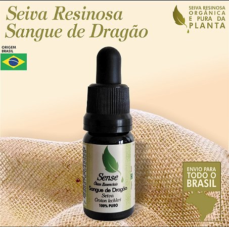 Seiva Resinosa Sangue de Dragão 10 ml