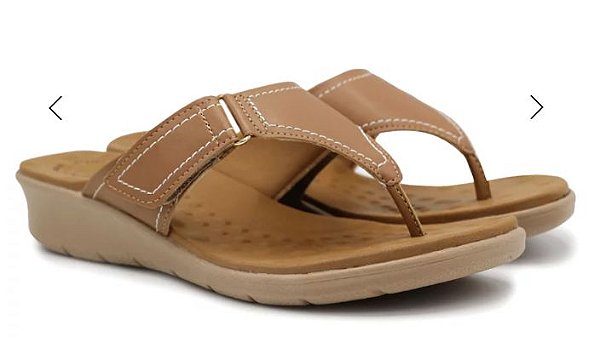 Sandália Malu de Dedo Cléo Antique Superconfort - Rubiana Calçados