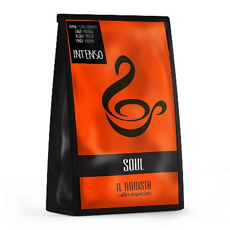 SOUL - Café especial com corpo intenso, acidez baixa, aroma de flores brancas e fundo mineral