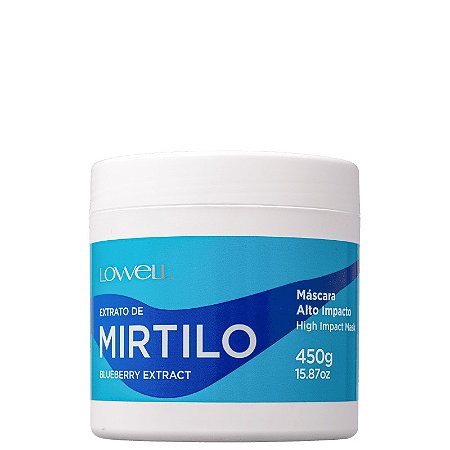 Máscara Capilar Lowell Mirtilo 450g