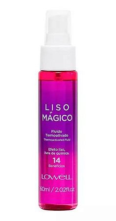 Fluido Termoativado Lowell Liso Mágico 60ml