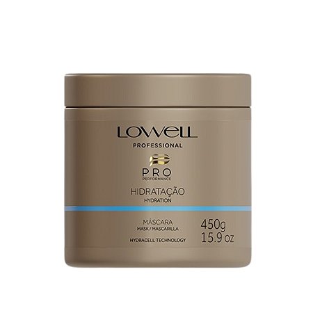 Máscara Capilar Lowell Pro Performance Hidratação 450g