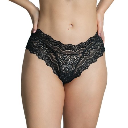 Calcinha Fio Dental Renda Nicole Grace