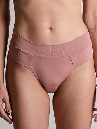 Calcinha Fio Dental cós anatômico microfibra Ariádne Tânia